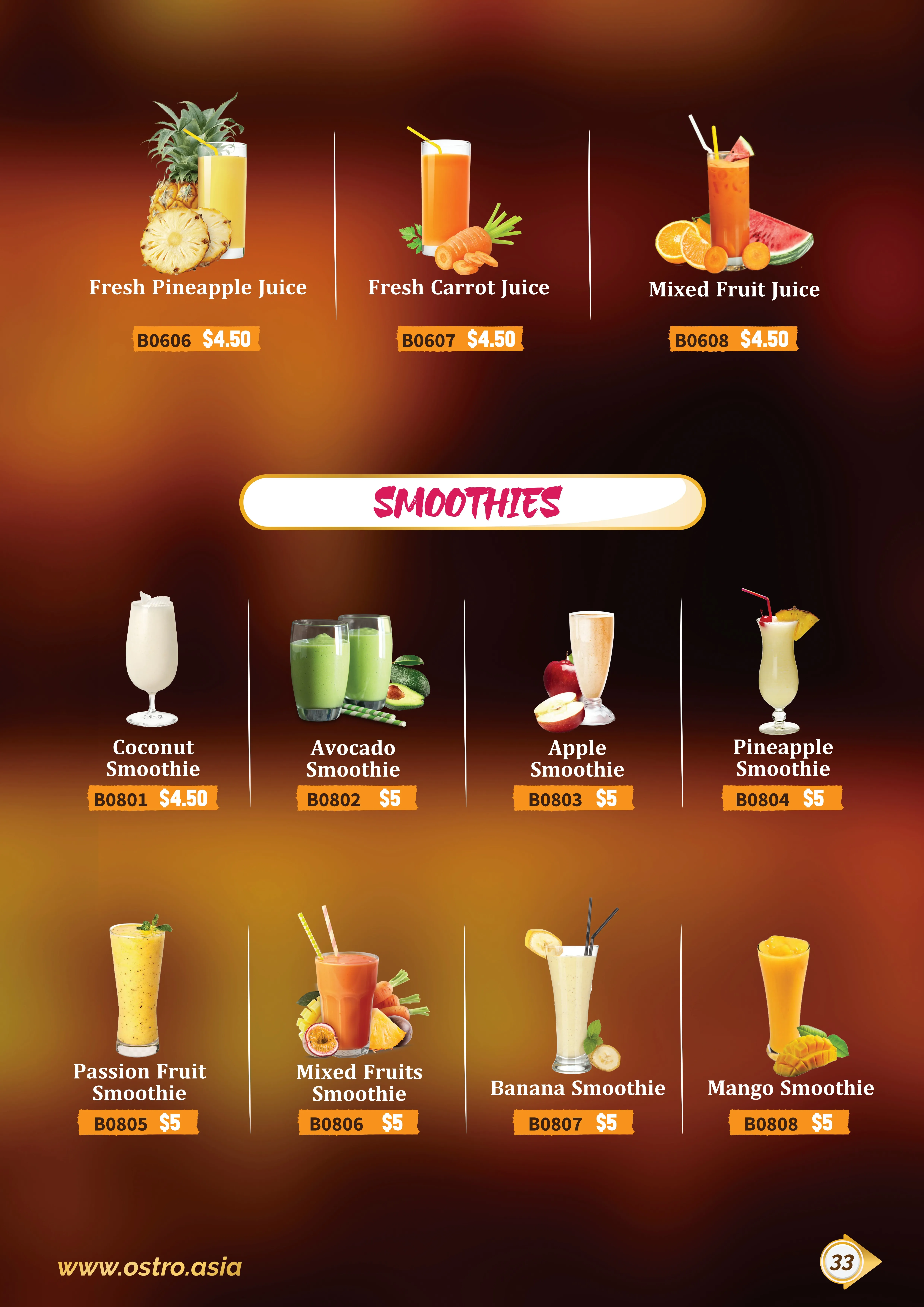 Drinks Menu 2